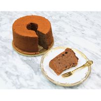 チョコバナナシフォン（シフォンケーキ）17cm（上面15cm）高さ約8cm 