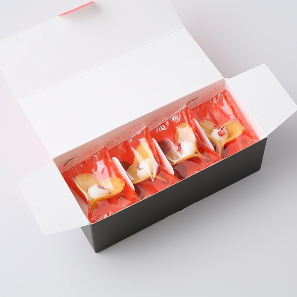 【KINEEL】 ルフル・バニラ（8個入）京都からお届け♪お花の形のかわいいラングドシャスイーツ（焼菓子8個セット） 8