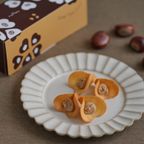 【KINEEL】ルフル16個入（バニラ×8個・マロン×8個）/ 京都からお届け♪お花の形のかわいいラングドシャスイーツ（焼菓子16個セット）：95516 6