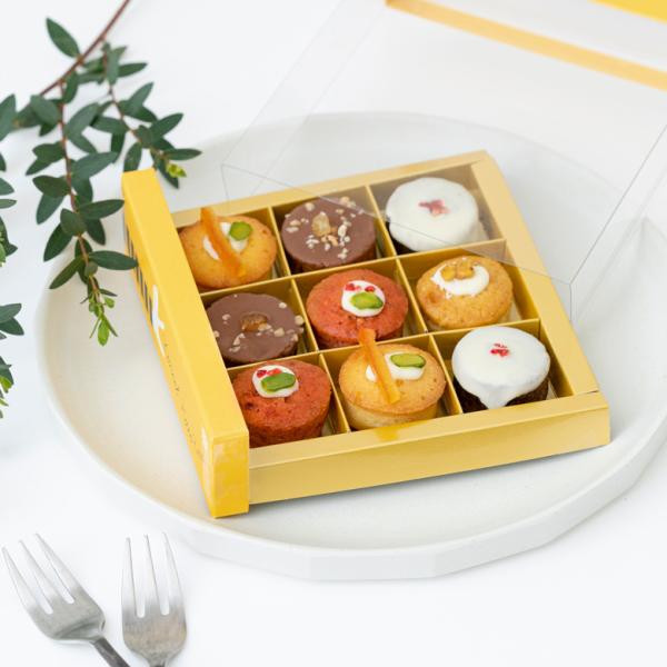 【KINEEL】姫ガトー（9個入） / 可愛いプチケーキセット（焼菓子9個セット） 京都からお届け♪彩り豊かなミニガトー 6