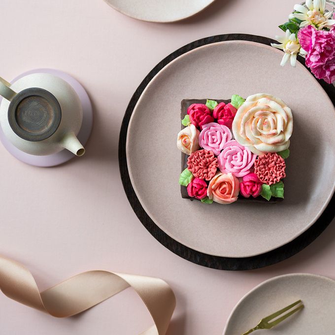 【KINEEL】Flower Cake Box / 母の日限定 花咲くチョコケーキ  9