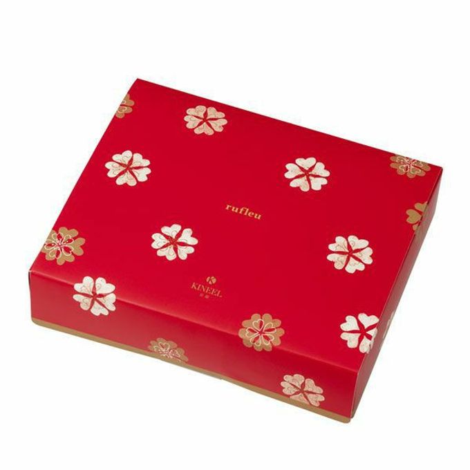 【KINEEL】ルフル・レモンココナッツ（8個入）/ 京都からお届け♪お花の形のかわいいラングドシャスイーツ（焼菓子8個セット） 2