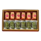 【KINEEL】anフィナンシェ（プレーン・抹茶）12個入（薔薇） / 芳醇なバター香る餡入りフィナンシェ  2