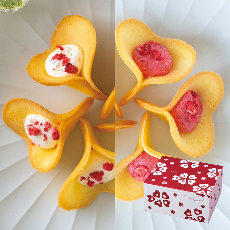 KINEEL】ルフル24個入（バニラ×12個・ベリーベリー×12個）/ 京都からお