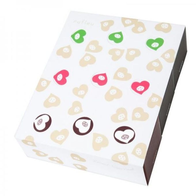 【KINEEL】ルフル3種セット（バニラ・抹茶・マロン）《8個入1箱×3種》/ 京都からお届け♪お花の形のかわいいラングドシャスイーツ（焼菓子24個セット） 3