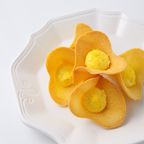 【KINEEL】ルフル・レモンココナッツ（8個入）/ 京都からお届け♪お花の形のかわいいラングドシャスイーツ（焼菓子8個セット） 3