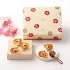 【KINEEL】ルフル8個入（バニラ）/ 京都からお届け♪お花の形のかわいいラングドシャスイーツ（焼菓子8個セット）  1