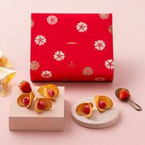 【KINEEL】ルフル8個入（ベリーベリー）/ 京都からお届け♪お花の形のかわいいラングドシャスイーツ お中元 2026