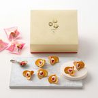 【KINEEL】ルフル16個入（バニラ）/ 京都からお届け♪お花の形のかわいいラングドシャスイーツ（焼菓子16個セット）  1