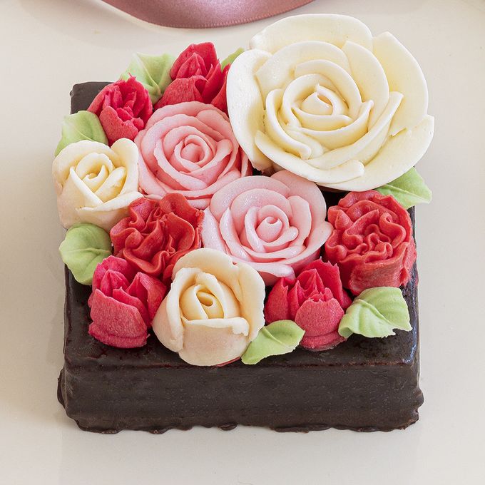【KINEEL】Flower Cake Box / 母の日限定 花咲くチョコケーキ  8