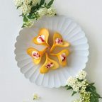 【KINEEL】ルフル3種セット（バニラ・抹茶・マロン）《8個入1箱×3種》/ 京都からお届け♪お花の形のかわいいラングドシャスイーツ（焼菓子24個セット） 4