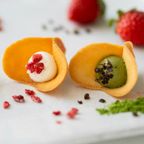 【KINEEL】ルフル3種セット（バニラ・抹茶・ベリーベリー）各8個入 / 京都からお届け♪お花の形のかわいいラングドシャスイーツ  3