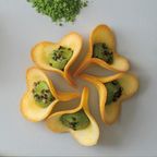 【KINEEL】ルフル24個（バニラ8個入2箱・抹茶8個入1箱）/ 京都からお届け♪お花の形のかわいいラングドシャスイーツ（焼菓子24個セット）：95025  3