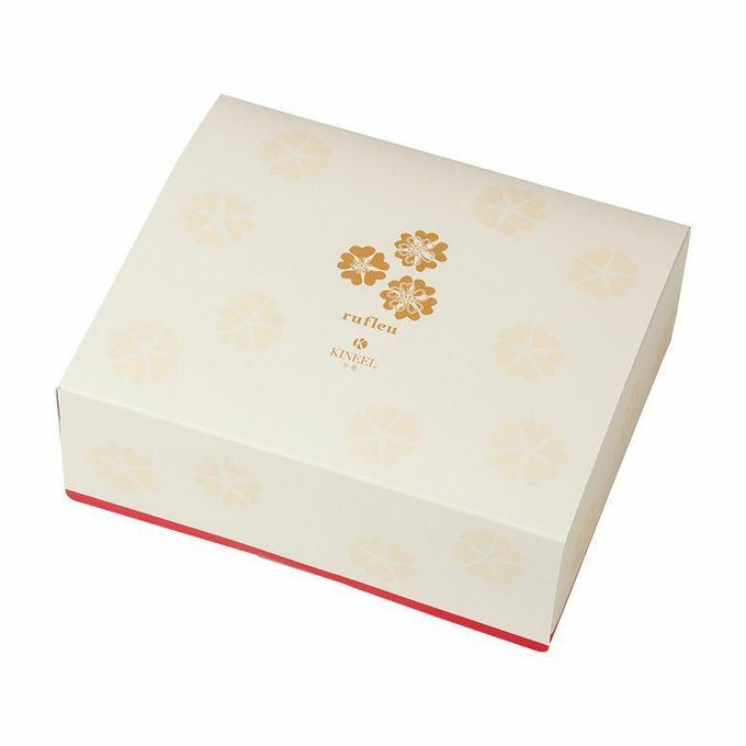 【KINEEL】ルフル16個入（バニラ・レモンココナッツ）各8個入 / 京都からお届け♪お花の形のかわいいラングドシャスイーツ（焼菓子8個セット） 2