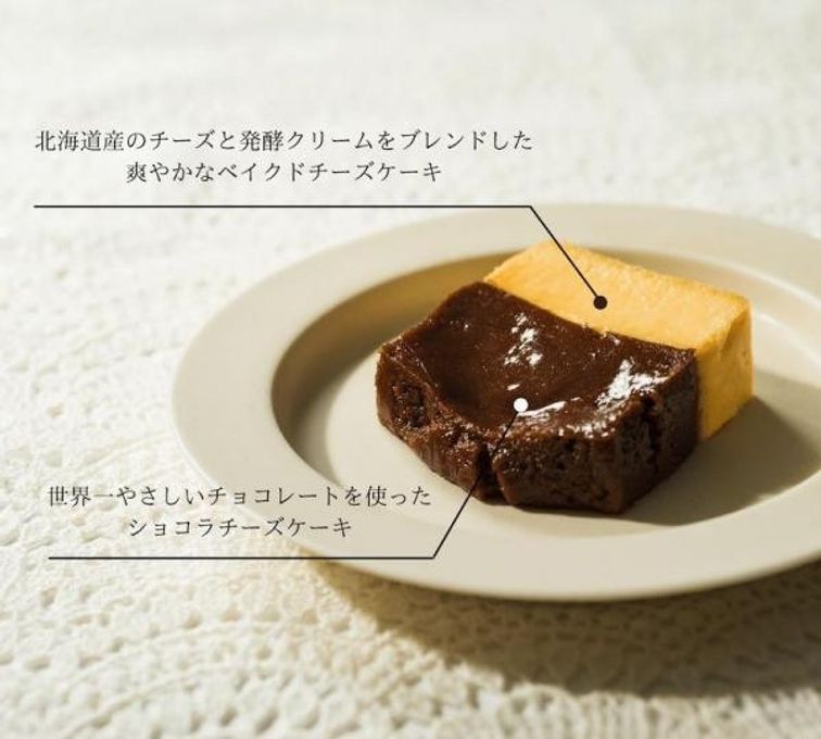 世界一やさしいチョコレートandew ショコラチーズケーキ《ギフトBOX入》   7