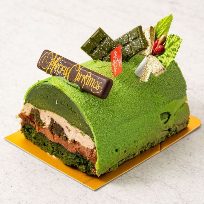 ノエル・デュオ 2 ～ルージュ&ブッシュドノエル～ 苺と抹茶のケーキセット チョコレートな関係  3