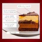 カカオの贅沢クリスマスケーキ 5号 15cm チョコレートな関係 クリスマス2024 5