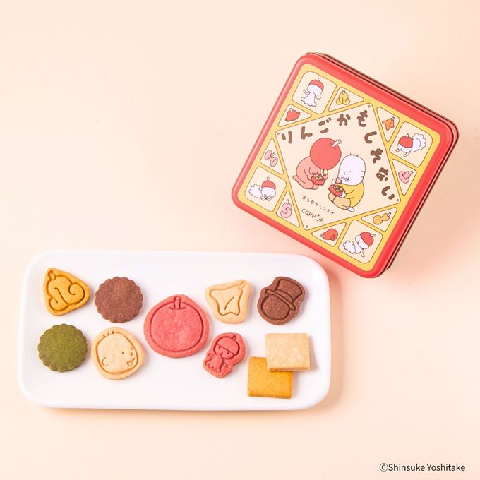 『りんごかもしれない』クッキー缶 6