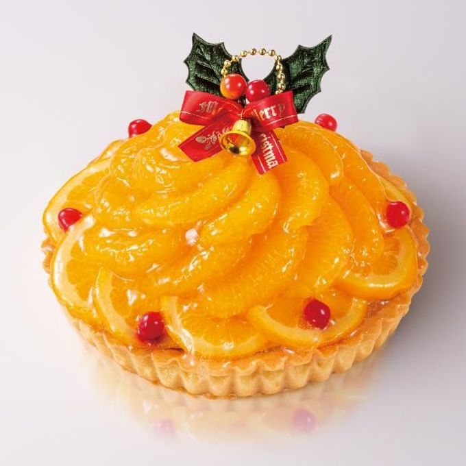 【イタリアントマト】クリスマス オレンジ果実のタルト 5号（15cm） クリスマス2021  母の日2024 3