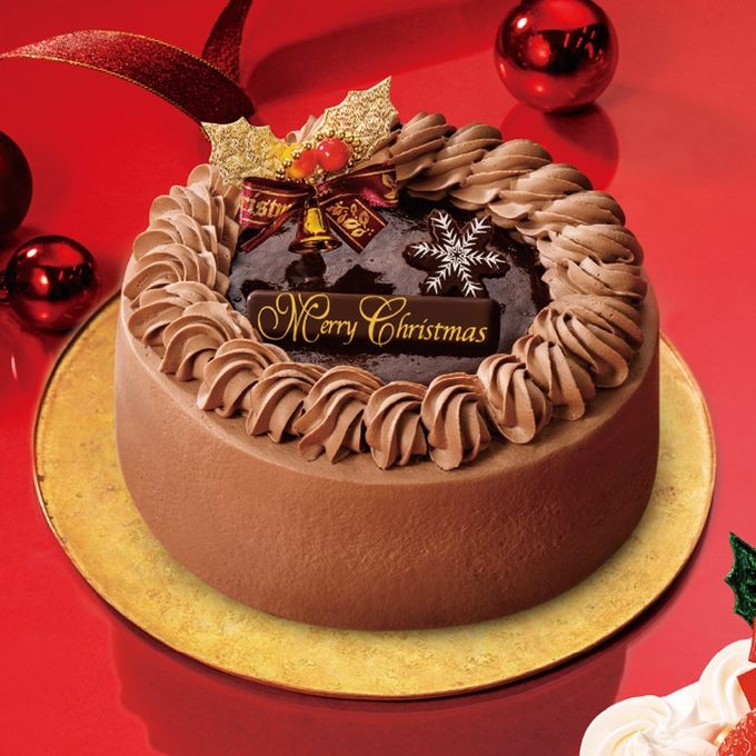 クリスマスチョコレートケーキ（キャンドル付き） 4号（12cm） クリスマスケーキ2026 1