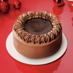 クリスマスお家デコレーションケーキ チョコレート（キャンドル付き） 5号（15cm）クリスマスケーキ2025 1
