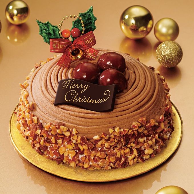 クリスマスモンブランケーキ（キャンドル付き） 5号（15cm） クリスマスケーキ2026 1