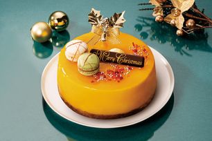 クリスマスオレンジショコラ（キャンドル付き） 4号（12cm） クリスマスケーキ2025