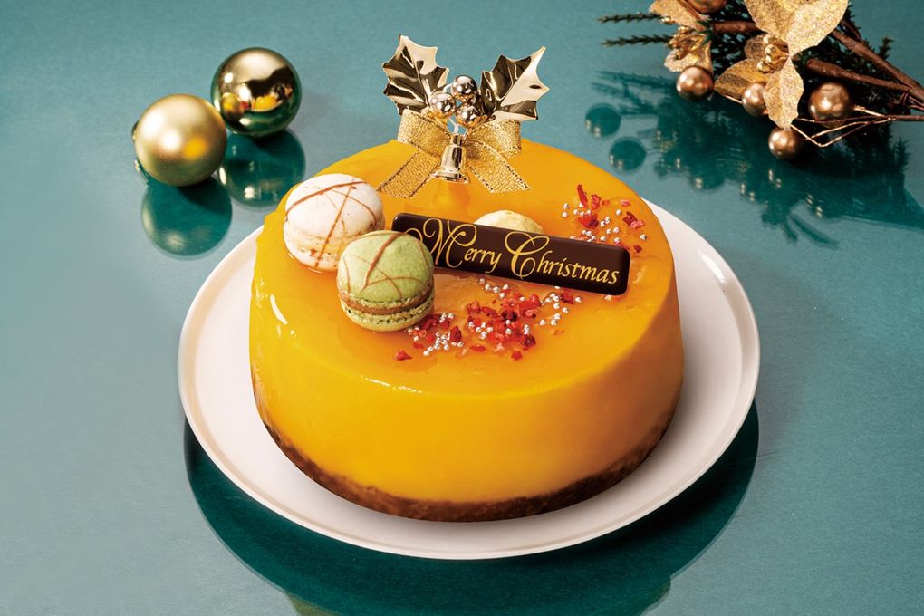 クリスマスオレンジショコラ(キャンドル付き) 4号(12cm) クリスマスケーキ2025 1