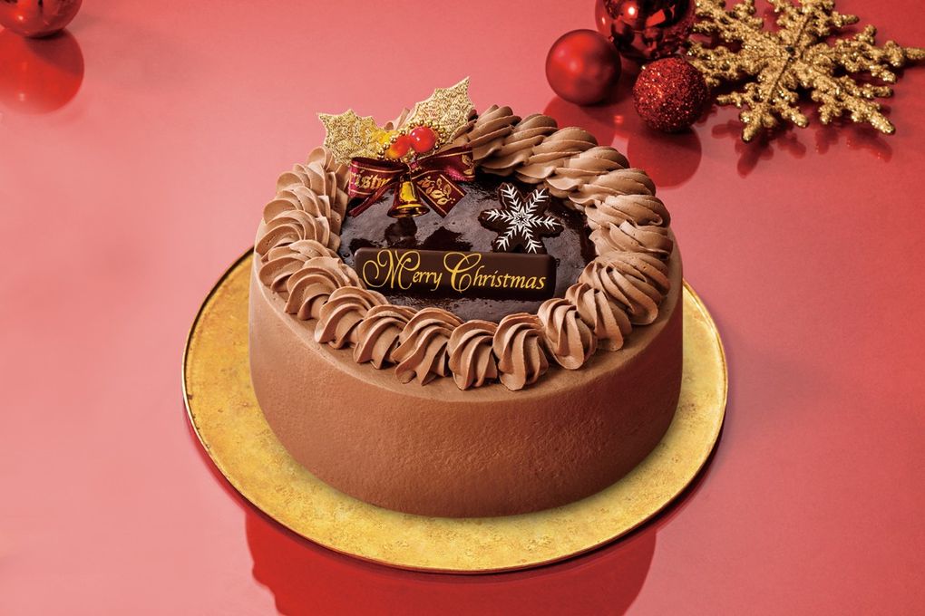 クリスマス チョコレートケーキ（キャンドル付き） 5号（15cm） クリスマスケーキ2025 1