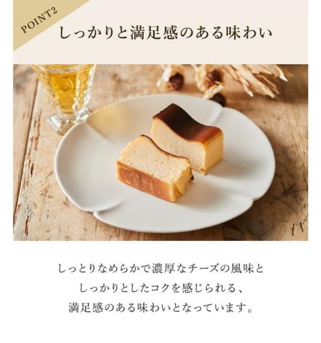 【アウトレット】シルキーチーズケーキ 16.5cm×7cm×H4cm 5