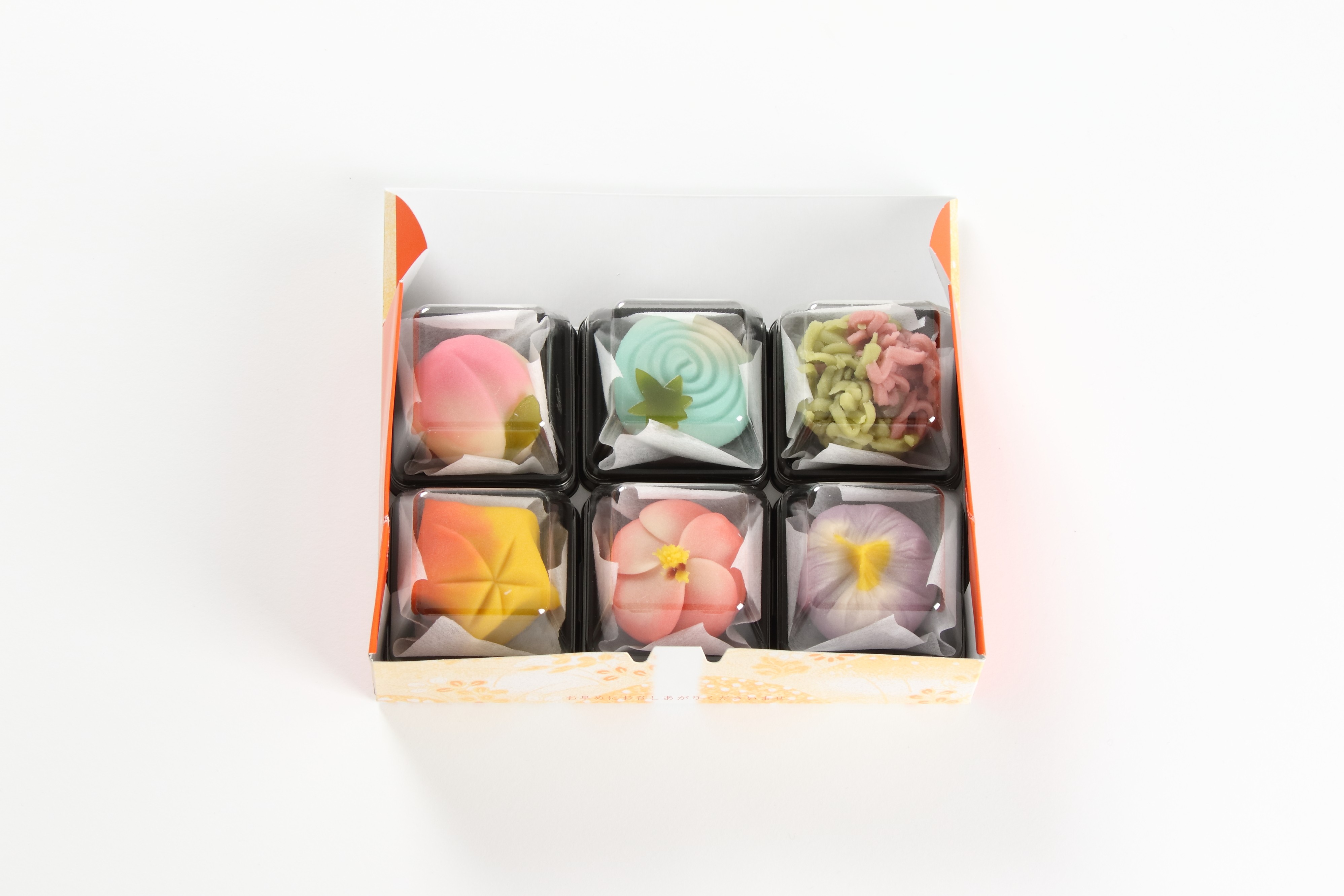 季節の上生菓子 6個入り 1