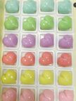 カラフルハート上生菓子 1