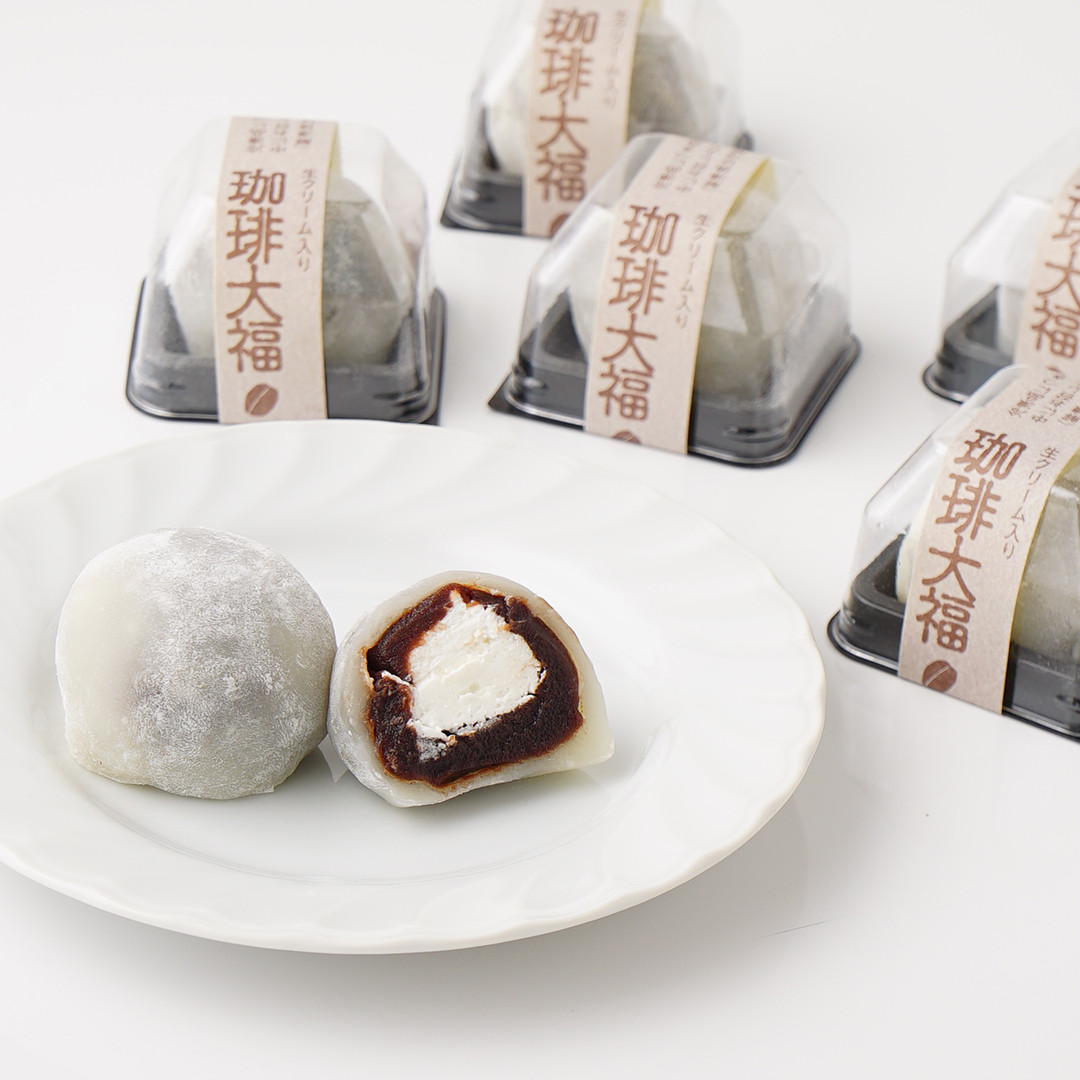 a25 大福ちゃん専用 コーヒー大福 15個入り（平安堂） | Cake.jp