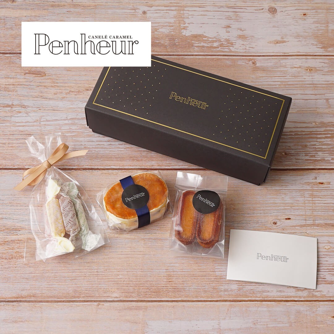 【Cake.jp限定】Penheur 神戸 カヌレキャラメル専門店 人気スイーツ詰め合わせ 3種セット 2