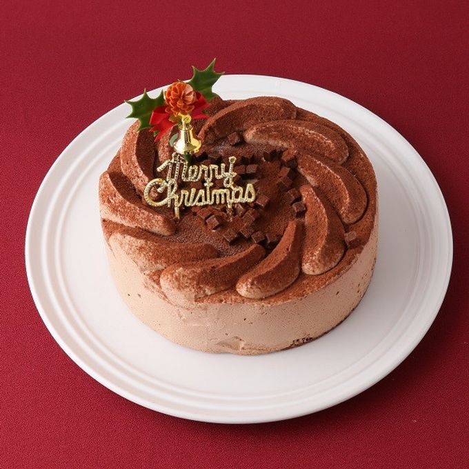 【不二家】糖質オフ クリスマスチョコ生ケーキ 5号 14.5cm 5