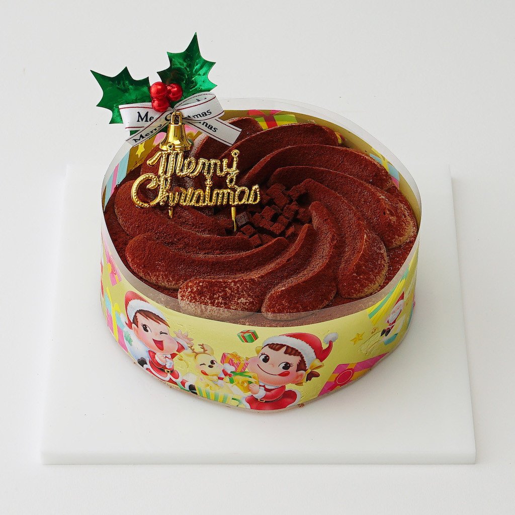 不二家】クリスマス 糖質オフ チョコ生ケーキ 5号 14.5cm