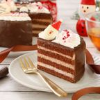 【送料無料】クリスマスペコポコデコレーションケーキ 4