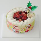 【不二家】クリスマス 3種のベリーのショートケーキ 5号 14.5cm 6