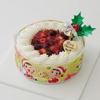 【不二家】クリスマス 3種のベリーのショートケーキ 5号 14.5cm 5