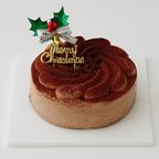 【不二家】クリスマス 糖質オフ チョコ生ケーキ 5号 14.5cm 2