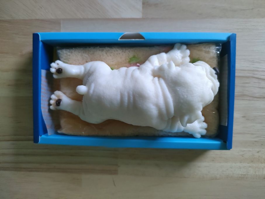 お昼寝アニマルズ ブルドッグさんレアチーズケーキ 3