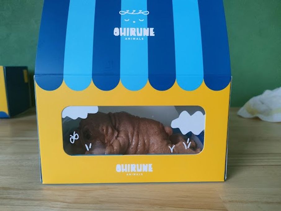 お昼寝アニマルズ ブルドッグさんチョコケーキホワイトデー2026 5