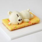 おひるねアニマルズ くま、ブルドッグ４個セット 4