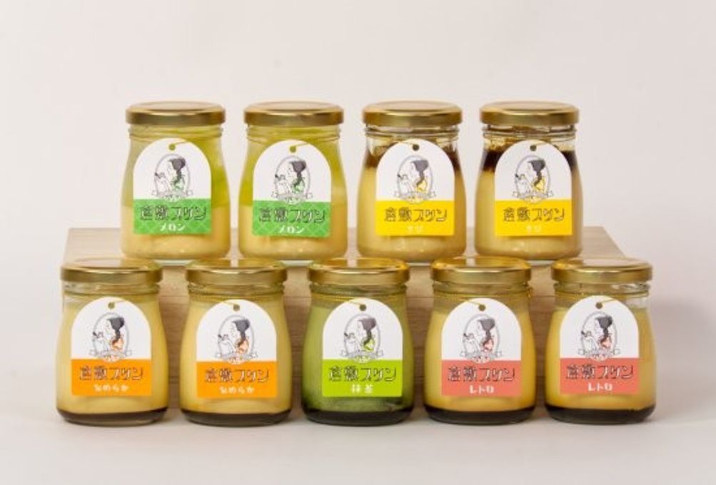 【倉敷プリン】倉敷満喫セット 9個入り 1