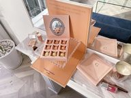 【GINGER GARDEN AOYAMA】Eyeshadow palette chocolate ～SALMON PINK COLLECTION～ 2