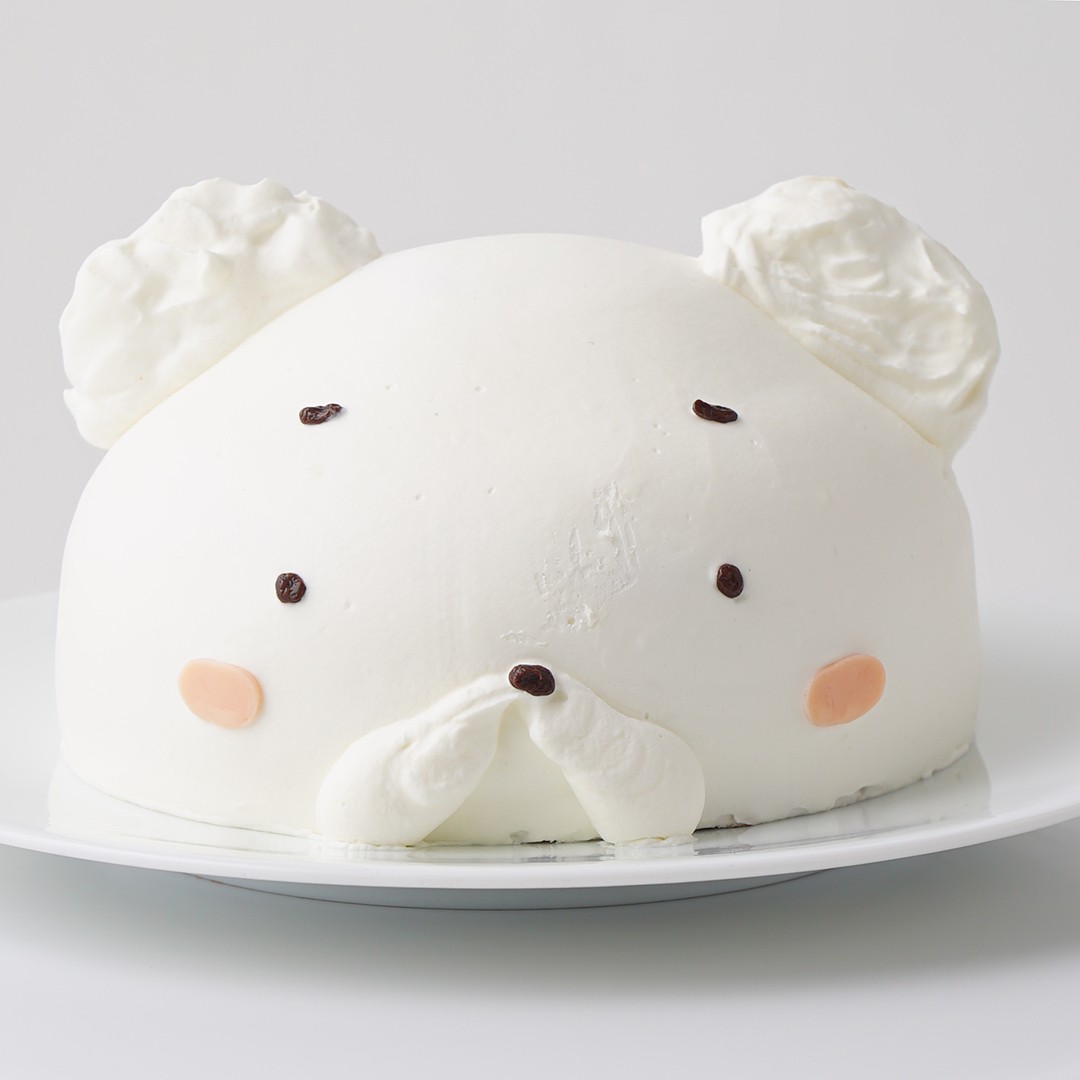 アニマルケーキ しろくまさん 5号 （Sweetslabo Pignon） | Cake.jp