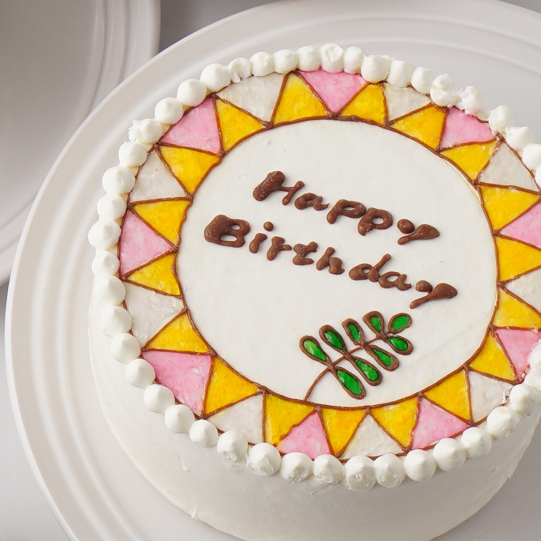 ステンドグラスセンイルケーキ 4号（Sweetslabo Pignon） | Cake.jp