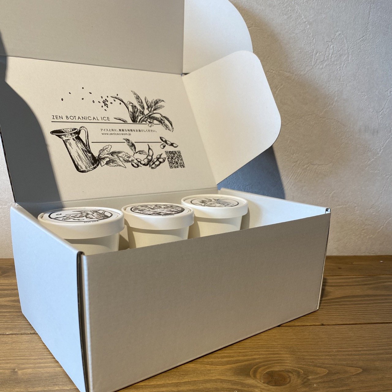 ZEN BOTANICAL ICE】SOY MILK×MATCHAxKUROGOMA 各2点セット