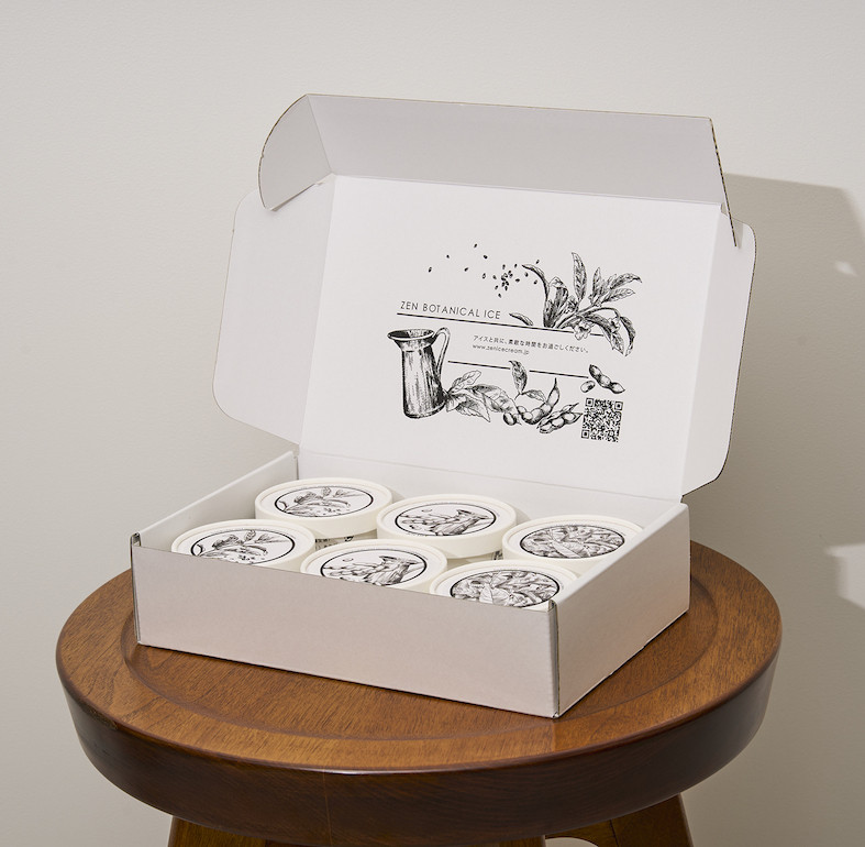 ZEN BOTANICAL ICE】SOY MILK×MATCHAxKUROGOMA 各2点セット