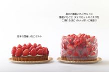 ＊こぼれる＊国産いちごの鬼盛りタルト 5号  限定生産 2